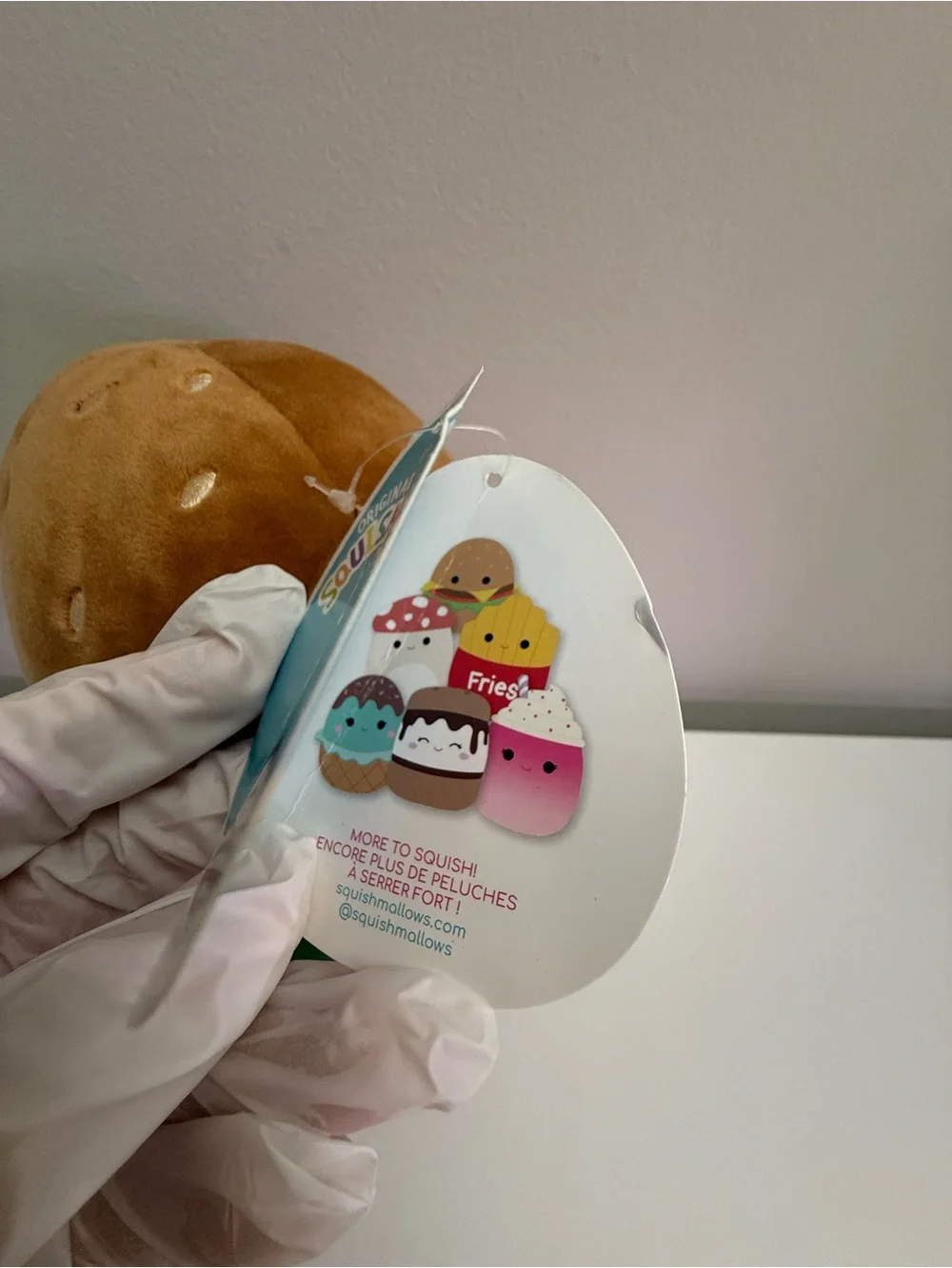 Squishmallows Carl the Cheeseburger Super Soft Plush 8